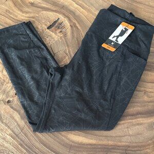 Women’s Spyder Black Patterned Workout Pants